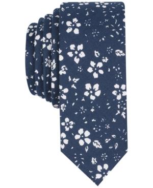 Penguin Men's Nyssa Floral Skinny Tie