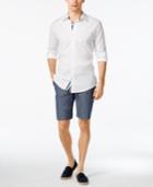 Ryan Seacrest Distinction Rio Collection Men's Chambray Shorts, Only At Macy's