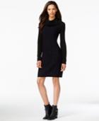 Tommy Hilfiger Cowl-neck Cable-knit Sweater Dress