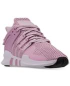 Adidas Girls' Eqt Support Adv Casual Athletic Sneakers From Finish Line