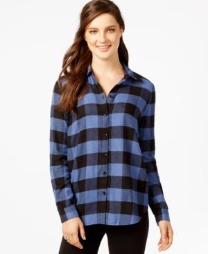 G.h. Bass & Co. Plaid Button-front Shirt