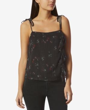 Avec Les Filles Ruffled Floral Cami