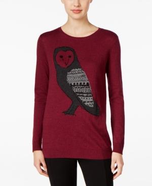 G.h. Bass & Co. Owl Graphic Sweater