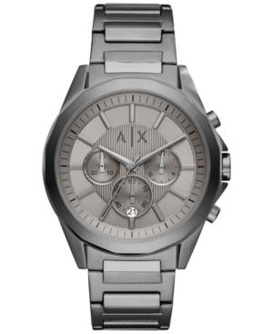Ax Armani Exchange Men's Chronograph Stainless Steel Bracelet Watch 44mm Ax2603