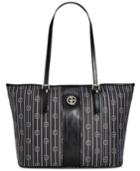Giani Bernini Stripe Signature Tulip Tote, Only At Macy's