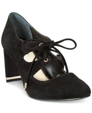 Alfani Women's Binddi Lace-up Pumps, Only At Macy's Women's Shoes