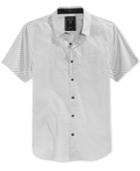 Guess Men's Diamond Grid Short-sleeve Shirt