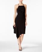 Betsey Johnson Ruffled Cross-back Dress