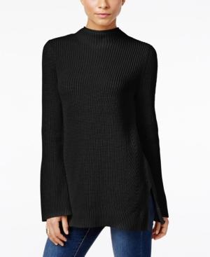 Style & Co. Mock-neck Bell-sleeve Sweater, Only At Macy's