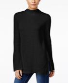Style & Co. Mock-neck Bell-sleeve Sweater, Only At Macy's