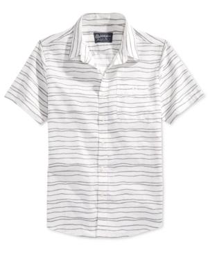 American Rag Rope-print Short-sleeve Shirt, Only At Macy's