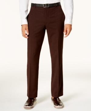 Inc International Concepts Men's Slim-fit Cross-hatch Pants, Created For Macy's