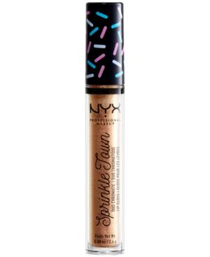 Nyx Professional Makeup Sprinkle Town Duo Chromatic Lip Gloss, 0.08-oz.
