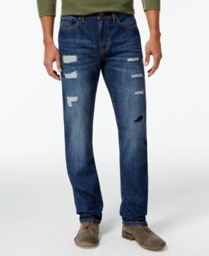 Ring Of Fire Erving Slim-straight Fit Commune Wash Jeans
