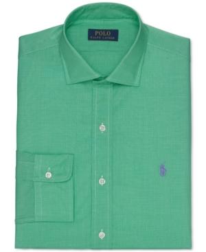 Polo Ralph Lauren Green Check Dress Shirt