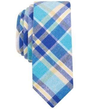 Original Penguin Men's Waldis Plaid Skinny Tie