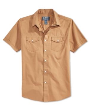 American Rag Men's Anouk Solid Short-sleeve Shirt