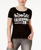 Rebellious One Juniors' California Ringer T-shirt