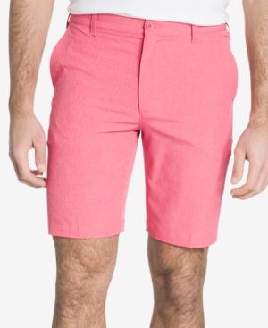 Izod Men's Flat-front Performance Cotton Shorts, Only At Macy's