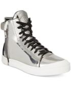 Diesel Men's Zip-round S-nentish Leather Sneaker Men's Shoes