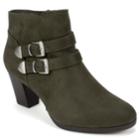 Rialto Frea Buckle Booties Women's Shoes