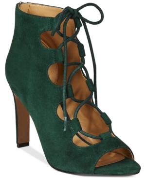 Nine West The Unfrgetabl Lace-up Dress Sandals Women's Shoes