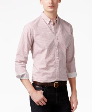 Hugo Boss Orange Men's Birdseye Button-down Shirt
