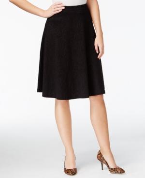 Maison Jules Jacquard Midi Skirt, Only At Macy's