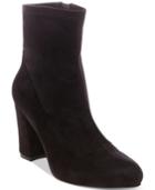 Madden Girl Fantaysa Block Heel Booties Women's Shoes