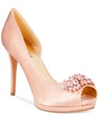 Nine West Finest Platform Evening Pumps Women's Shoes