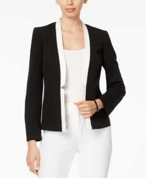Kasper Petite Open-front Jacket