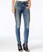 A Gold E Sophie Ripped Skinny Valencia Wash Jeans