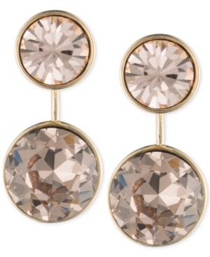 Givenchy Gold-tone Crystal Floater Drop Earring Jackets