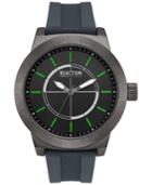 Kenneth Cole Reaction Men's Teal Silicone Strap Watch 49mm 10030943