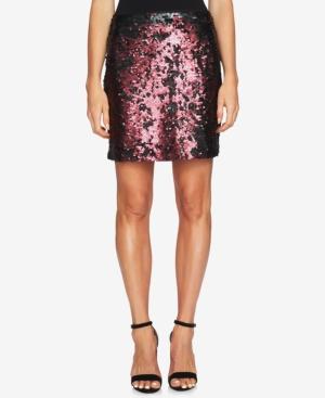 1.state Sequinned Mini Skirt