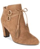 Tr Taryn Rose Trisha Lace-up Ankle Booties Women's Shoes