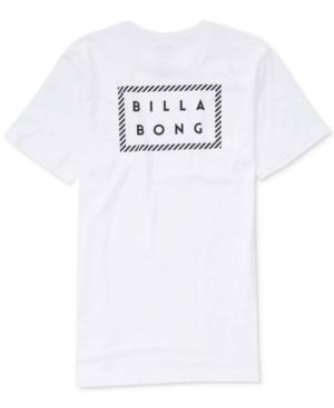 Billabong Men's Logo Border Die-cut T-shirt