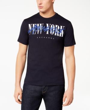 Armani Exchange Men's New York Graphic-print T-shirt