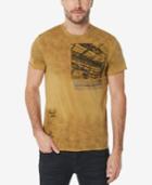 Buffalo David Bitton Men's Graphic-print Patch T-shirt