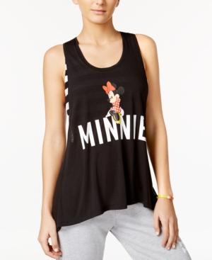Disney Juniors' Mickey & Minnie Layered-look Graphic Tank Top