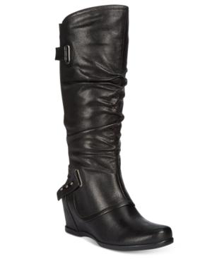 Bare Traps Quivina Hidden-wedge Boots Women's Shoes