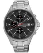 Seiko Men's Chronograph Special Value Stainless Steel Bracelet Watch 43mm Sks477