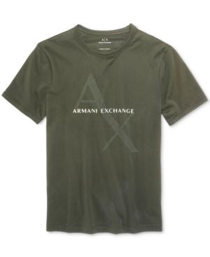 Armani Exchange Men's Logo- Print T-shirt