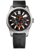 Hugo Boss Men's Paris Black Silicone Strap Watch 44mm 1512933