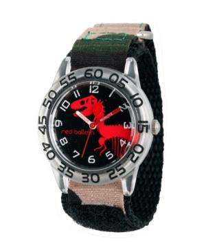 Red Balloon Dinosaur Boys' Plastic Time Teacher Watch