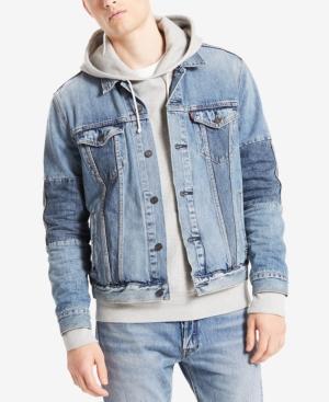 Levi's Men's Altrd Classic-fit Pieced Stretch Denim Trucker Jacket