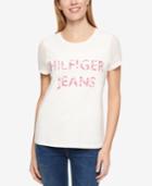 Tommy Hilfiger Perforated Graphic T-shirt, Only At Macy's