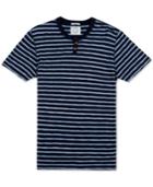 Lucky Brand Men's Striped Short Sleeve Shirt