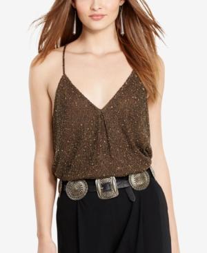 Polo Ralph Lauren Beaded Y-back Tank Top