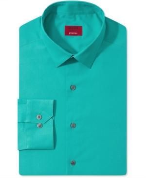 Alfani Spectrum Slim-fit Solid Dress Shirt